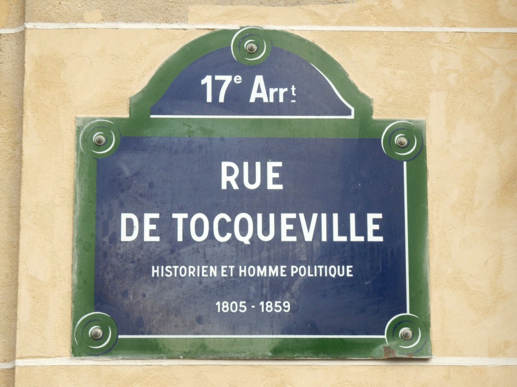 Plaque Tocqueville